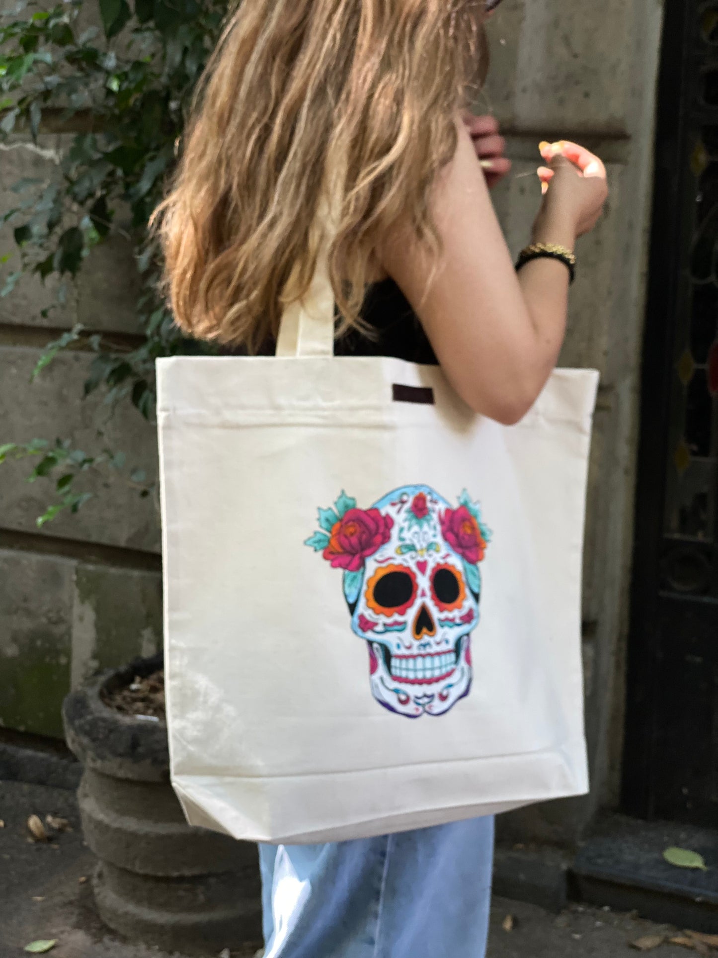 Tote bag calavera