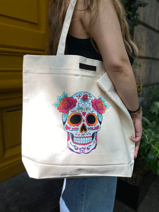 Tote bag calavera